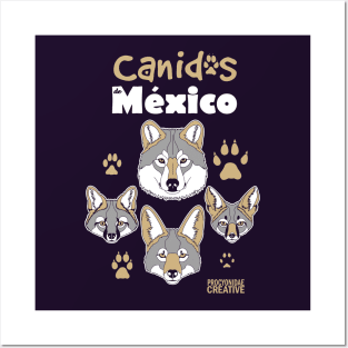 Canidos de Mexico Posters and Art